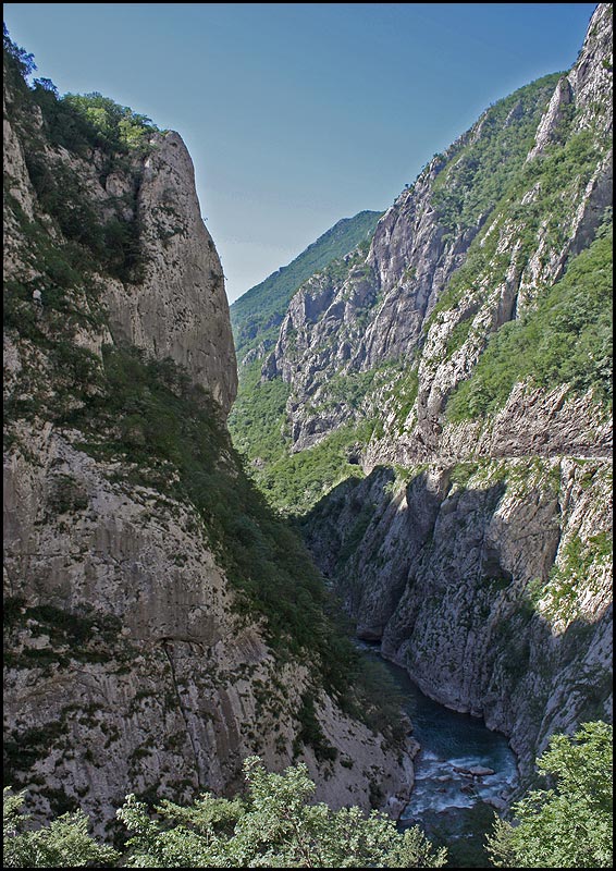 Каньон реки Морача