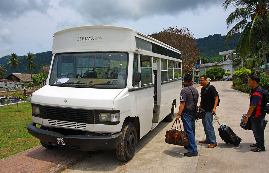 Автобус из отеля