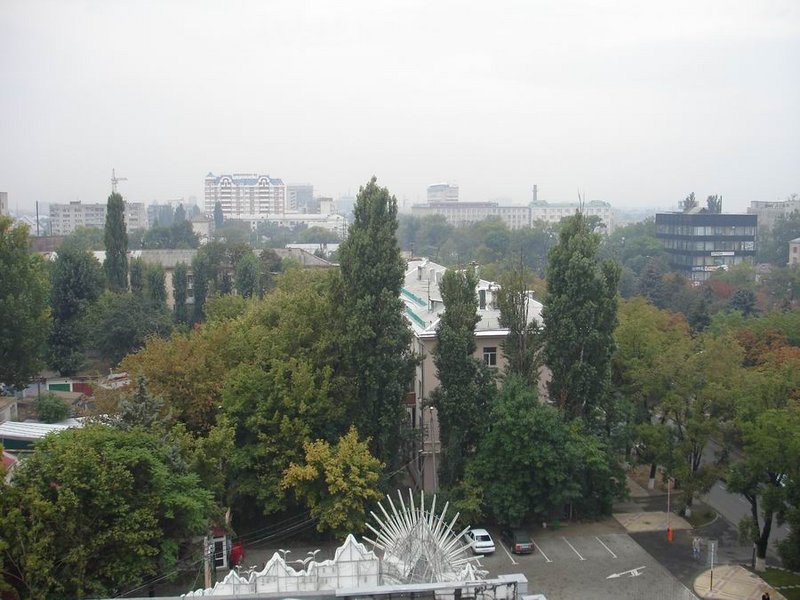 Вид с крыши гостиницы Кавказ - р