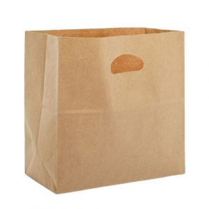 Paper-bag-with-die-cutting-handl