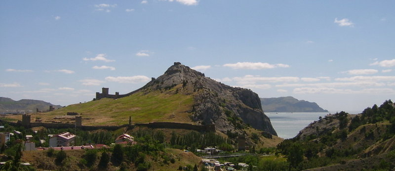 панорама крепости