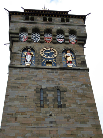 Tower of the Cardiff Castle Wall