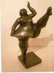 Фернандо Ботеро.Скульптура. Бале
