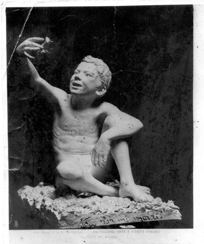 Первая скульптура Якова, выставл