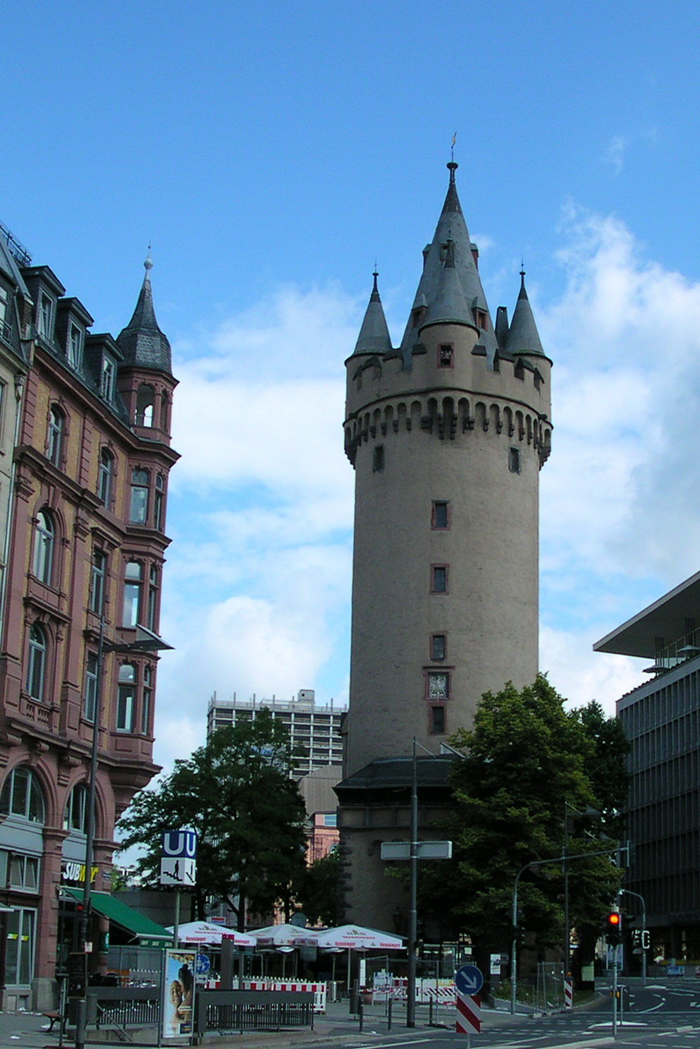 Франкфурт.Сторожевая башня Эшенх
