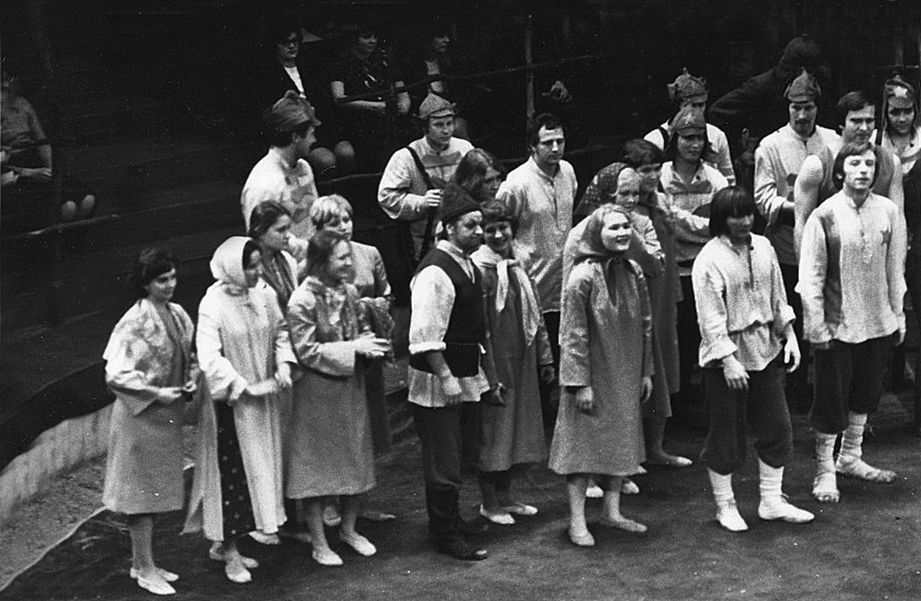 Спектакль «Бумбараш», 1977 год .