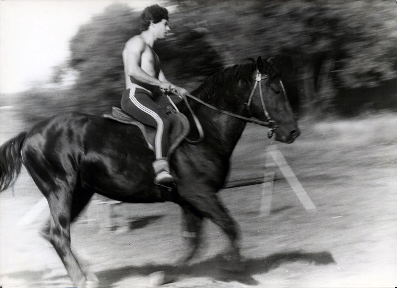 Аарон  Аввакум  на коне    Курбе