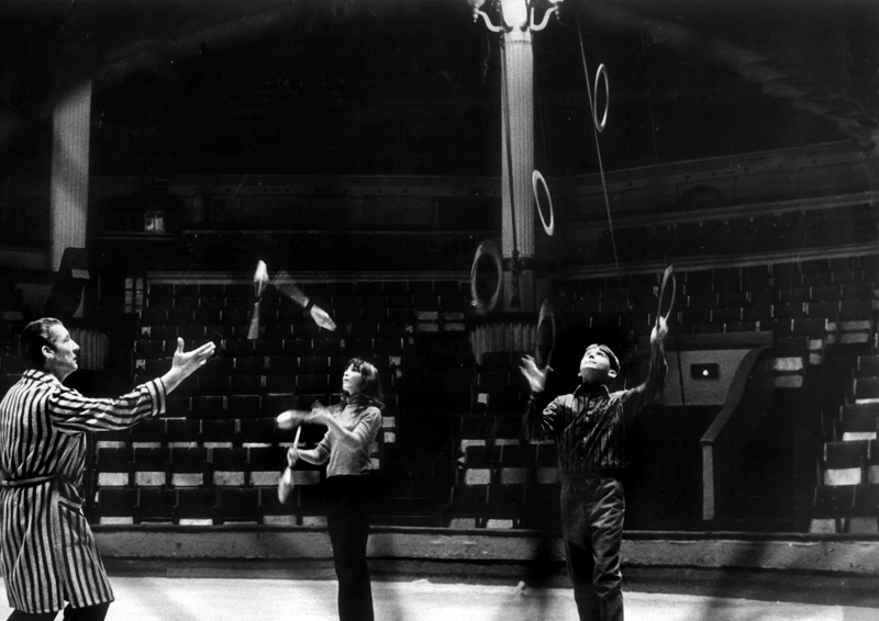 Москва Старый цирк 1973гРепетици