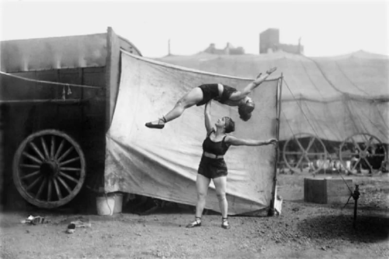 Старинные цирковые фотографии (1