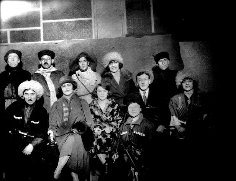 Алибек в цирке Сарразини 1929