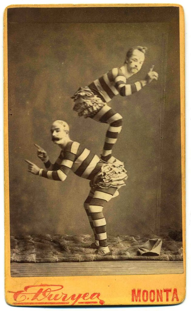 Старинные цирковые фотографии (2