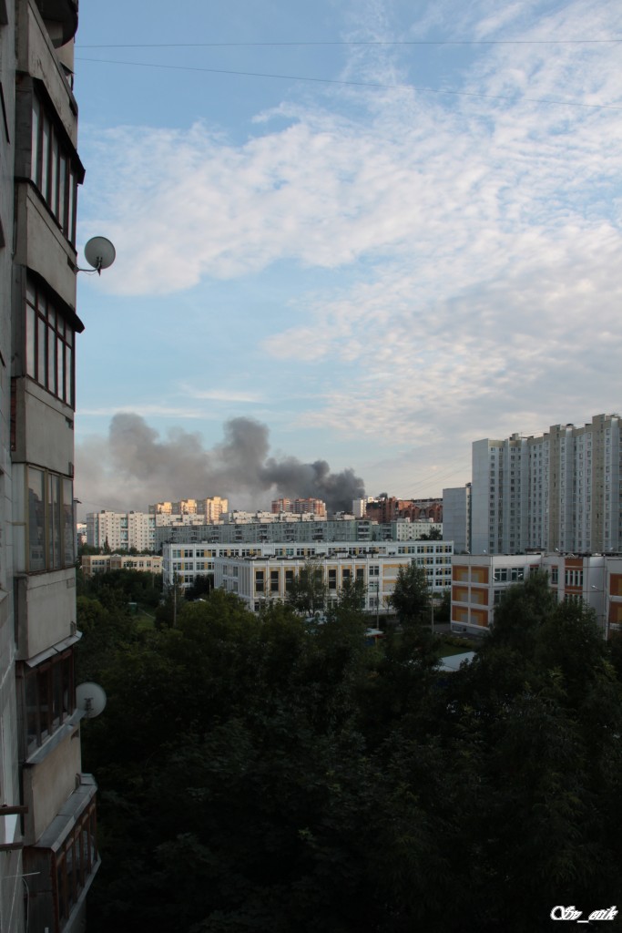 Пожар на Ильменском проезде 19.0