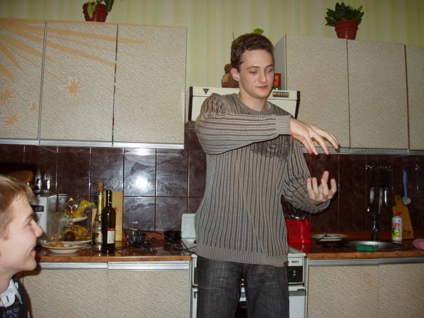 2005 декабрь. пантомима Семихин.