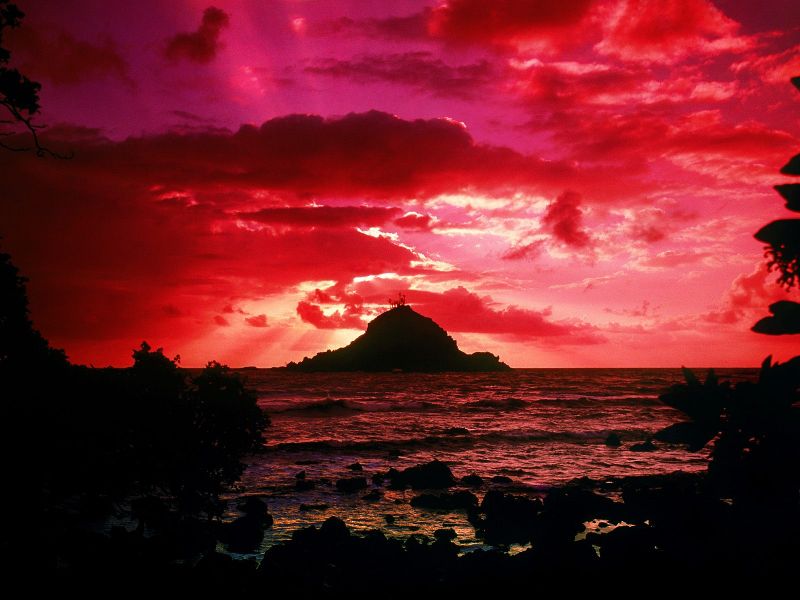 Alau Island Sunrise, Maui, Hawai