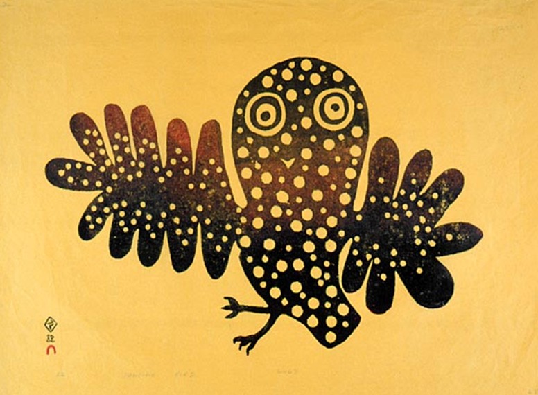 lucy Qinnuayuak танцующая птица