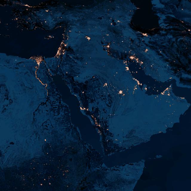 Middle-East-night_c)Israel Scien