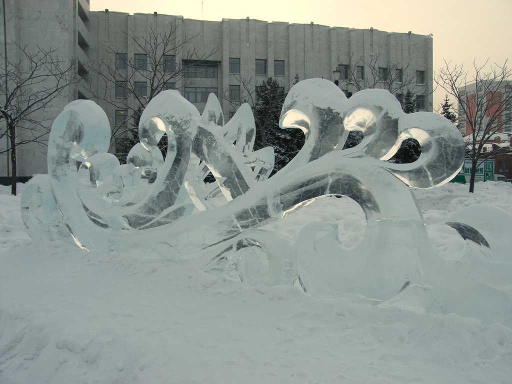 Хабаровск 2011. Ледяные фигуры 0