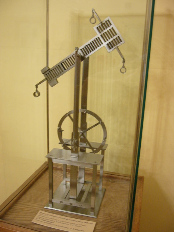 Модель оптического телеграфа сис