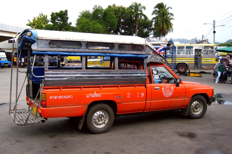Такси для поездки в джунгли