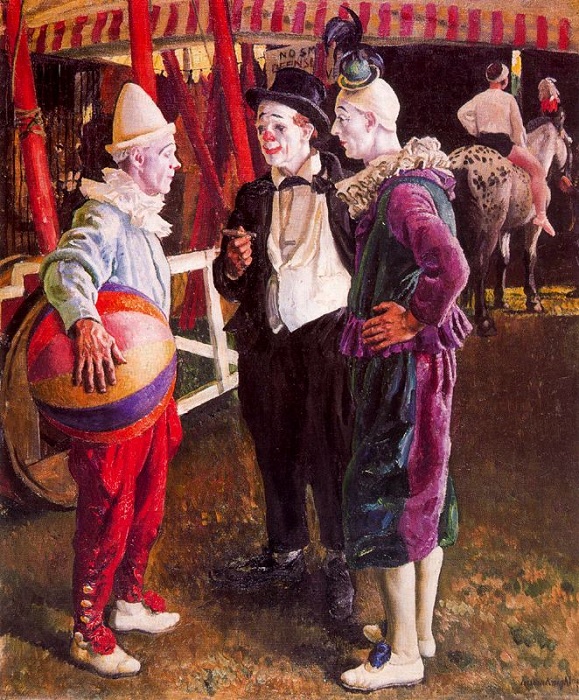 Три клоуна. (1930 г.). Автор Лау