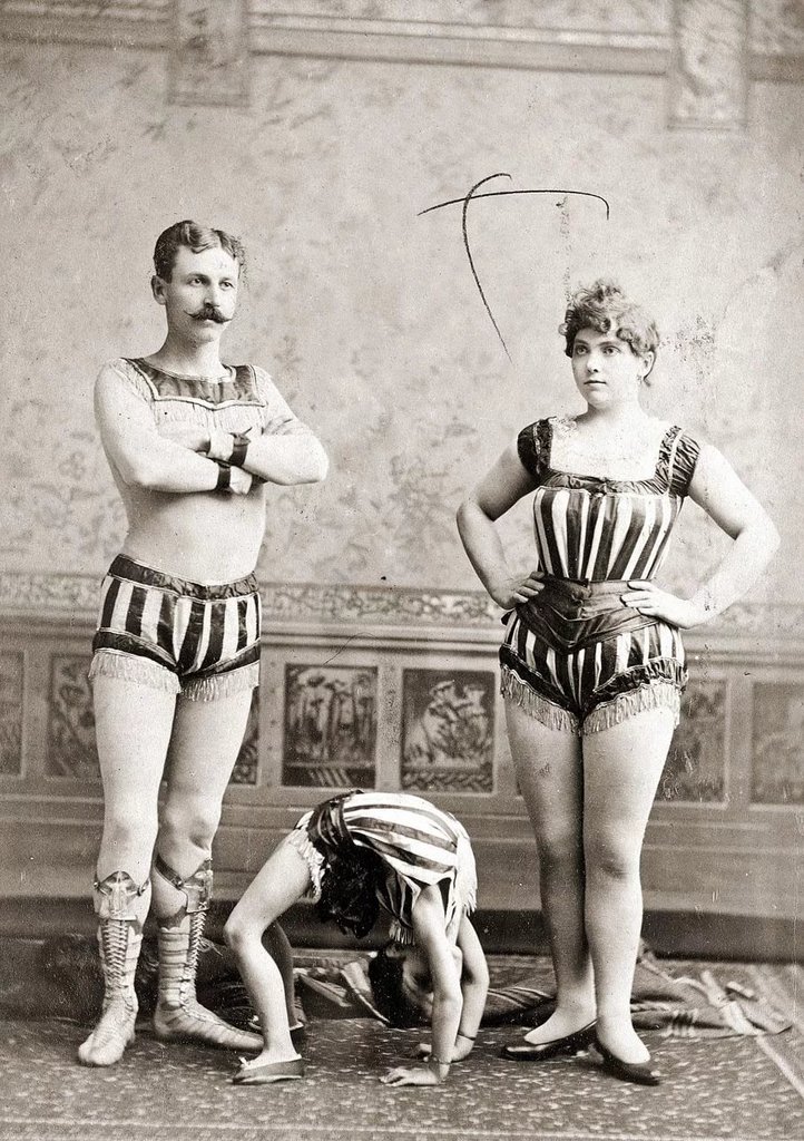 Старинные цирковые фотографии (4