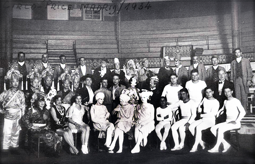 Цирк Прайс Мадрид Испания 1934 с