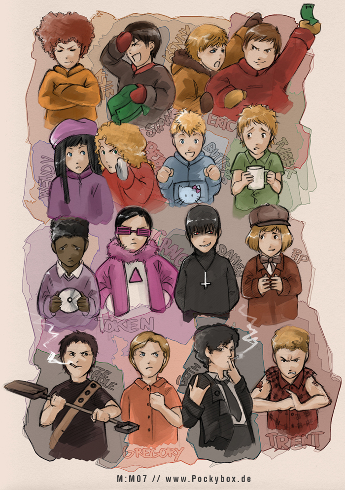 kids_of_south_park_by_NorthernBa